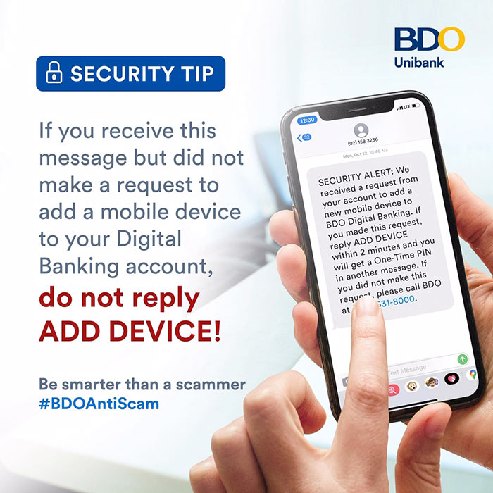 BDO Scam Alert: Panatilihing Ligtas ang Iyong Pinansyal na Impormasyon