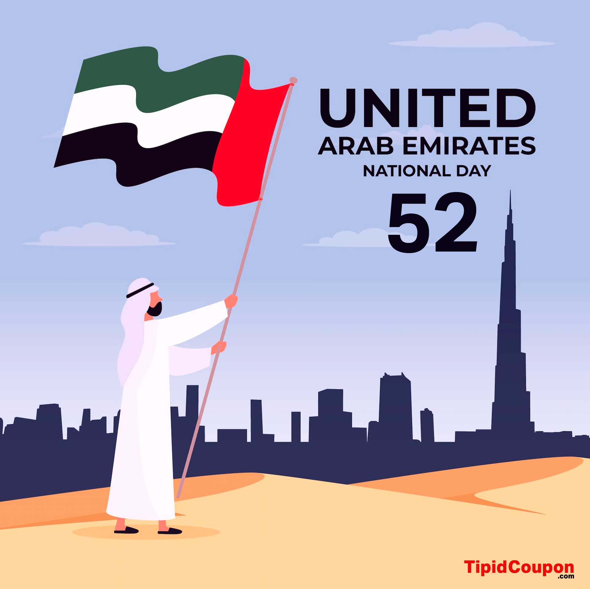 Celebrate the 52nd National Day of the UAE with Extra Discounts