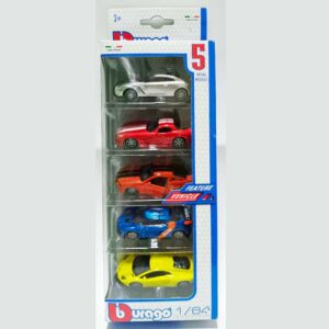 Bburago Street Fire – Scale 1/64 Maisto France 59031 Pack of 5 Cars